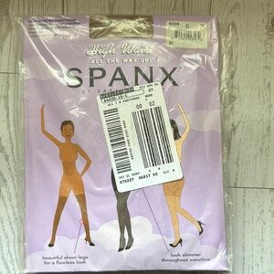 Spanx High Waist Pantyhose - Nude